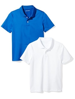 Boys' Active Performance Polo Shirts