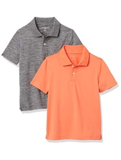 Boys' Active Performance Polo Shirts