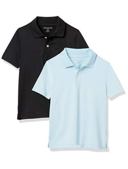 Boys' Active Performance Polo Shirts