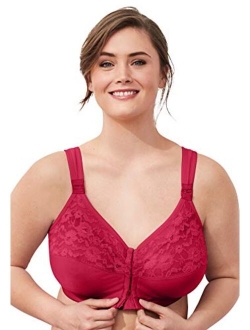 Comfort Choice Women's Plus Size Easy Enhancer&Reg Wireless Posture Corrector Bra