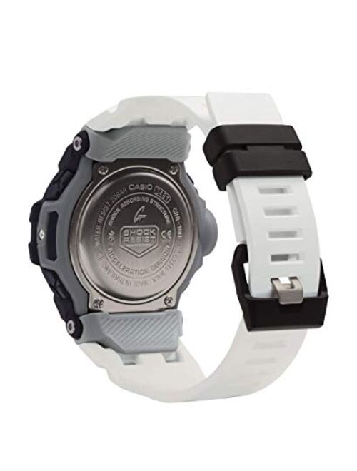 Casio G-Shock GBD100-1A7 Bluetooth Power Trainer Series Mens Digital Black/White/Blue Watch