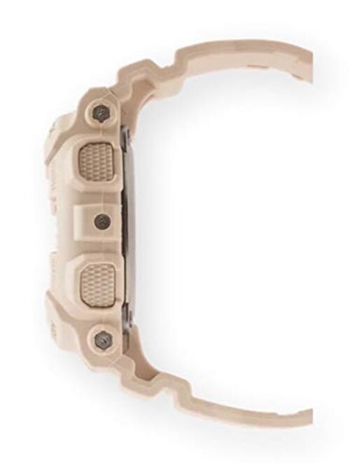 Casio G-Shock Blush and Rose Gold-Tone Analog Digital Resin Strap Watch GMAS140M-4A