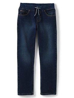 Boys Iron Knee Stretch Pull On Jeans