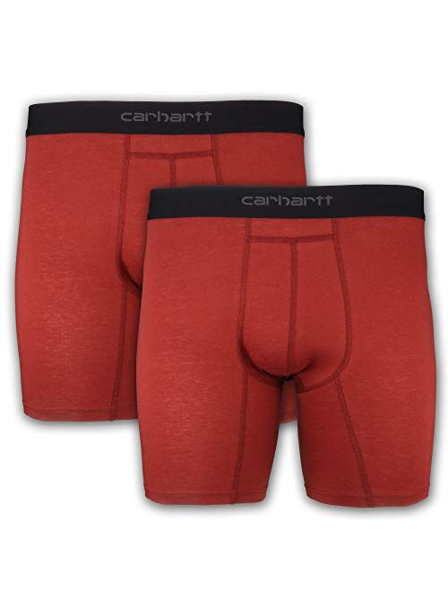 Carhartt Men's Cotton Polyester 2 Pack Boxer Brief