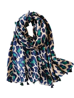 Women's Printed Boho Bohemian Lightweight Scarf Wrap Sheer Shawl