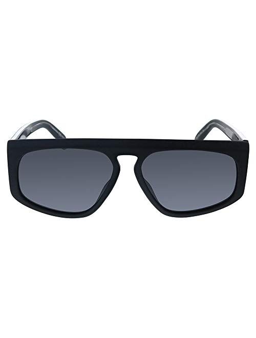 Givenchy GV7125/S 003 Matte Black GV7125/S Rectangle Sunglasses Lens Category 3