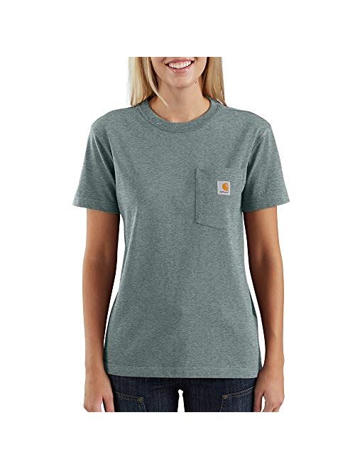 Carhartt Women's K87 Workwear Pocket Short Sleeve T-Shirt (Regular and Plus Sizes)