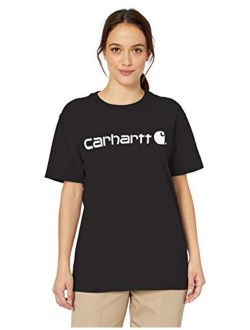 Women's Wk195 Workwear Logo Short T-Shirt