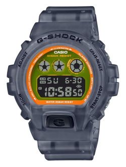 G-Shock Men's Digital Frosted Black Resin Strap Watch 50mm