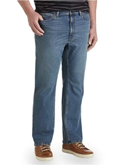 Men's Big & Tall Straight Stretch Jean Fit by DXL