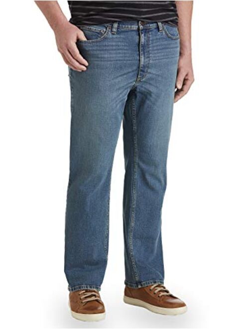 Amazon Essentials Men's Big & Tall Straight Stretch Jean Fit by DXL