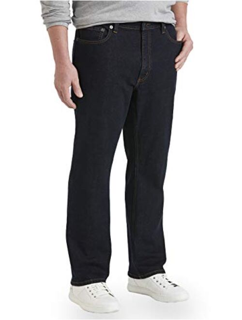 Amazon Essentials Men's Big & Tall Straight Stretch Jean Fit by DXL