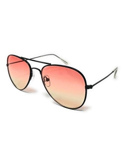 WebDeals Retro - Children's Size Metal Aviator Sunglasses…