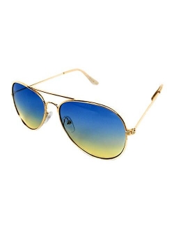 WebDeals Retro - Children's Size Metal Aviator Sunglasses…