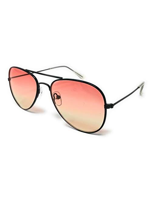 WebDeals Retro - Children's Size Metal Aviator Sunglasses…