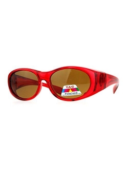 Kid's Polarized Fitover Sunglasses Over the Glasses Shades for Boys Girls