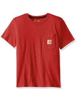 Boys' Short Sleeve Pocket Tee T-Shirt