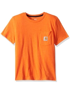 Boys' Short Sleeve Pocket Tee T-Shirt