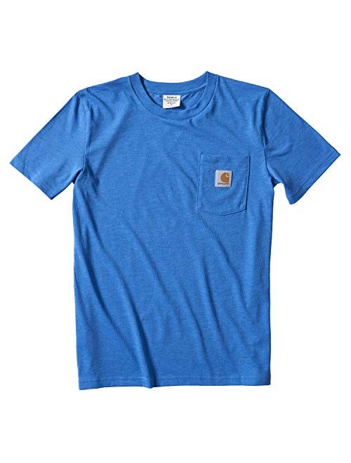 Carhartt Boys' Short Sleeve Logo Pocket Tee T-Shirt