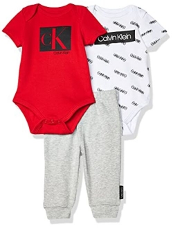 Boys' 3 Pieces Bodysuit Pants Set