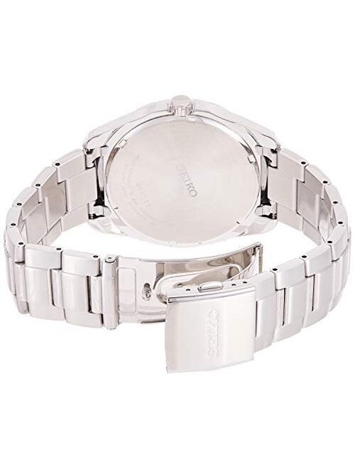 Seiko Men's Analogue Quartz Watch with Stainless Steel Bracelet – SNE391P1