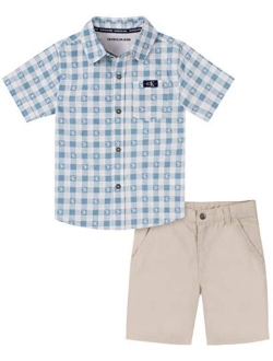 Boys' 2 Pieces Shirt Shorts Set