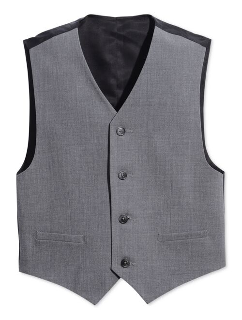 Calvin Klein Big Boys Slim Fit Stretch Suit Vest