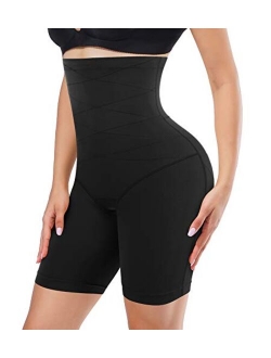 Women Waist Trainer High Waist Body Shaper Shorts Thigh Slimmer Butt Lifter Shapewear Tummy Control Panty