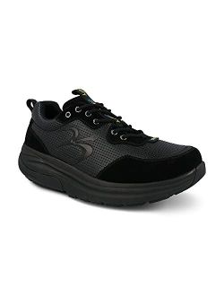 Men's GDEFY Shaxon Athletic Shoes - Hybrid VersoShock Proven Performance Shock-Absorbing Leather Pain Relief Shoes