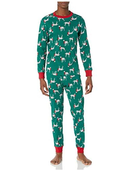 Amazon Essentials Men's Knit Pajama Set