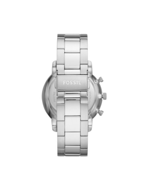 Fossil Men's Neutra Silver-Tone Bracelet Watch 44mm