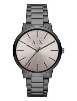 Men's Cayde Gunmetal Stainless Steel Bracelet Watch 42mm