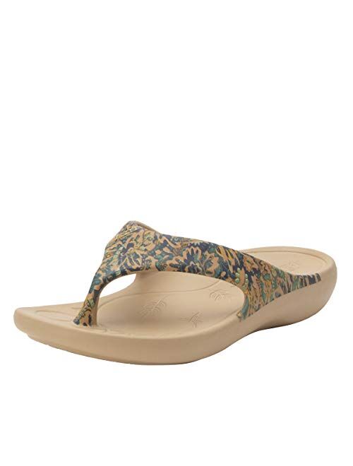 Alegria Womens Ode Recovery Thong Sandal