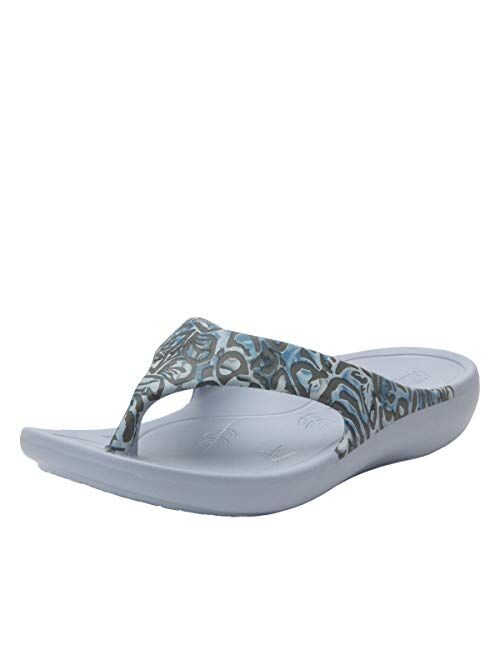 Alegria Womens Ode Recovery Thong Sandal