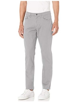 Men's Slim-fit 5-Pocket Stretch Twill Pant