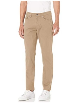 Men's Slim-fit 5-Pocket Stretch Twill Pant