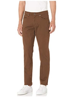 Men's Slim-fit 5-Pocket Stretch Twill Pant