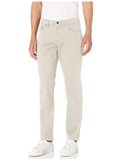 Men's Slim-fit 5-Pocket Stretch Twill Pant