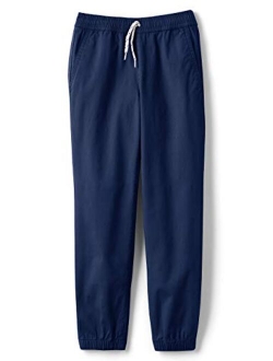 Boys Iron Knee Pull On Pattern Stretch Woven Jogger