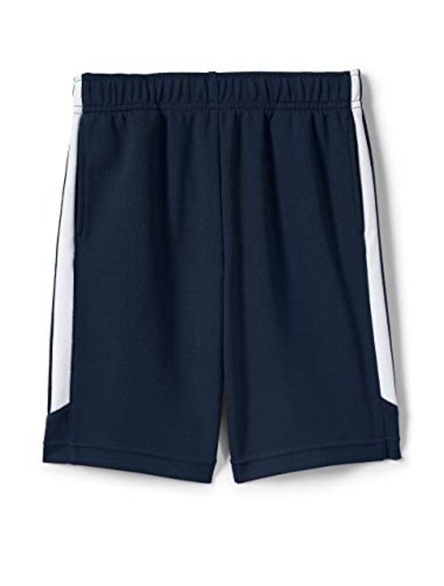 Lands' End School Uniform Boys Mesh Athletic Gym Shorts