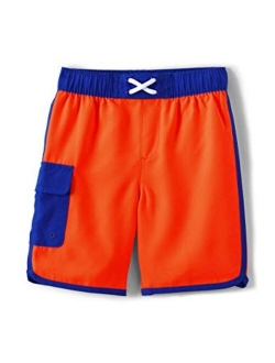 Boys Cargo Pocket Swim Trunk