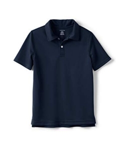 Boys Short Sleeve Poly Pique Polo Shirt