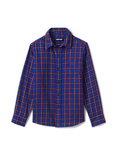 Lands' End Boys Flannel Shirt