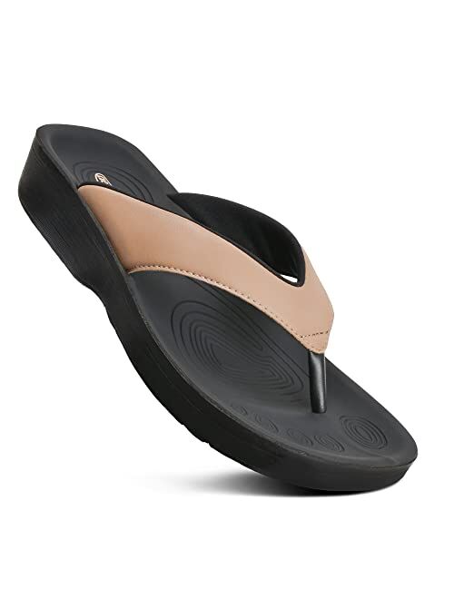 Aerothotic Women's Ravine Orthotic Thong Sandals