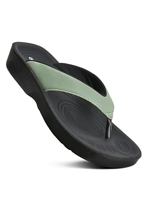 Aerothotic Women's Ravine Orthotic Thong Sandals