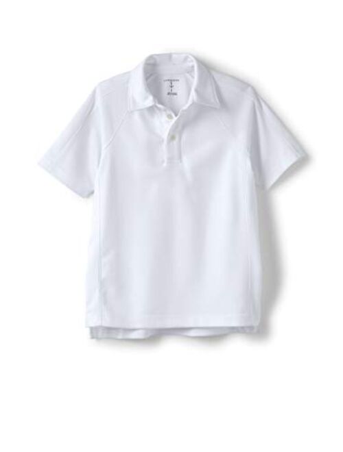 Lands' End School Uniform Boys Active Polo Shirt