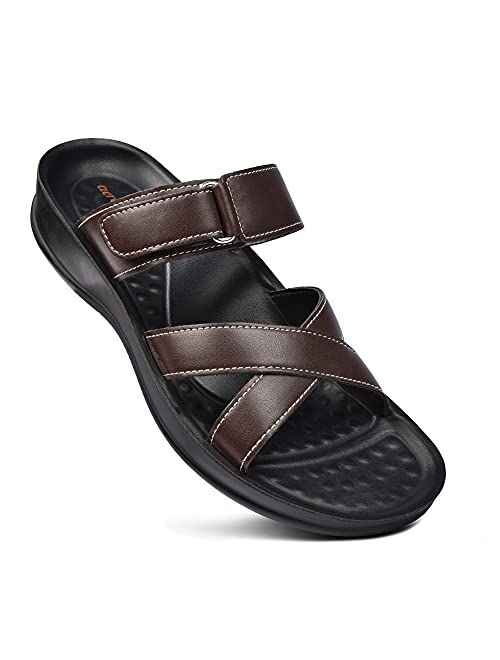 AEROTHOTIC Orthotic Comfortable Strap Sandals and Flip Flops with Arch Support for Comfortable Walk