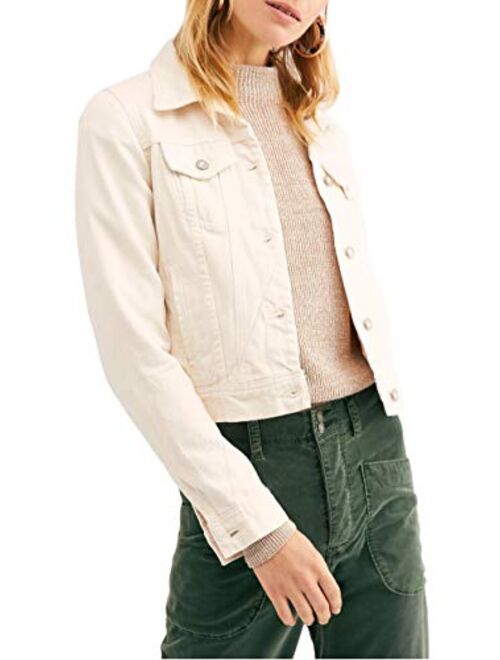 Free People Women's Rumors Denim Jacket