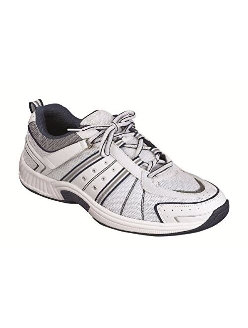 Orthofeet Best Plantar Fasciitis Pain Relief Diabetic Shoes. Extended Widths. Orthopedic Men's Walking Shoes, Monterey Bay