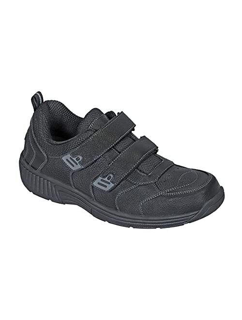 Orthofeet Men's Arch Support Sneakers with Two-Strap System Alamo